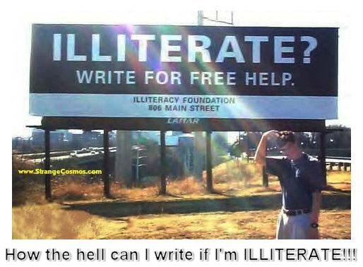 Illiterate