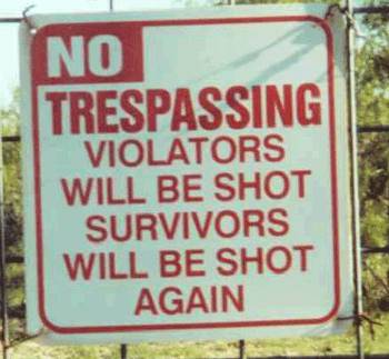 warning